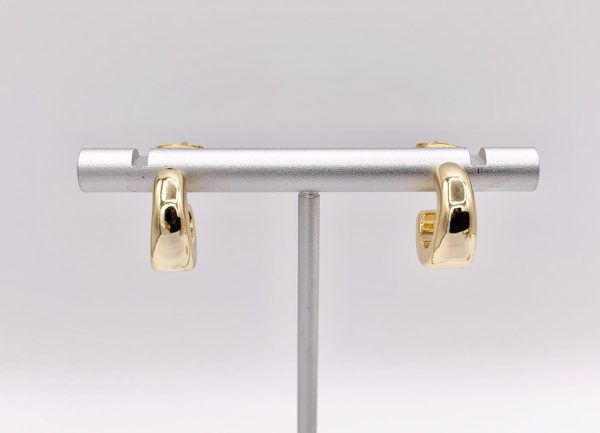 Minimalist Small Thick Hoops